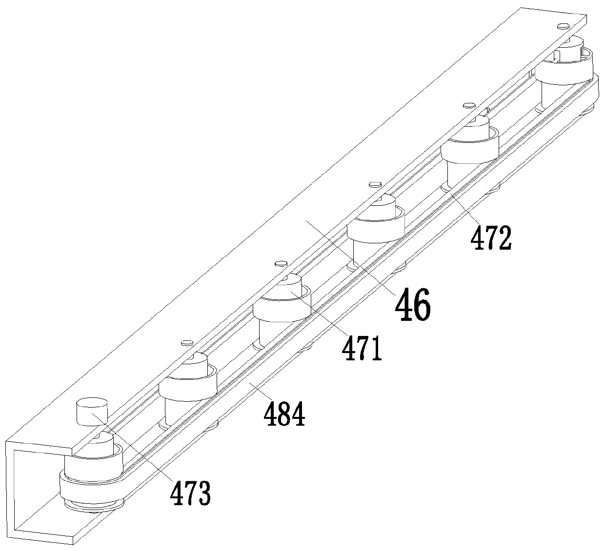 An intelligent fixture for pretreatment of single-sided galvanized steel sheet