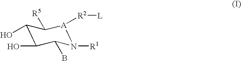 Hydroxy piperidine derivatives to treat gaucher disease