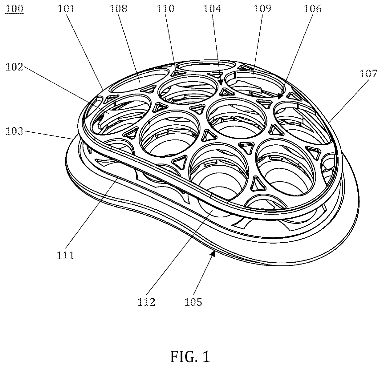 A Layered Protective Structure For Protective Garments And Equipment And An Elastic Layer