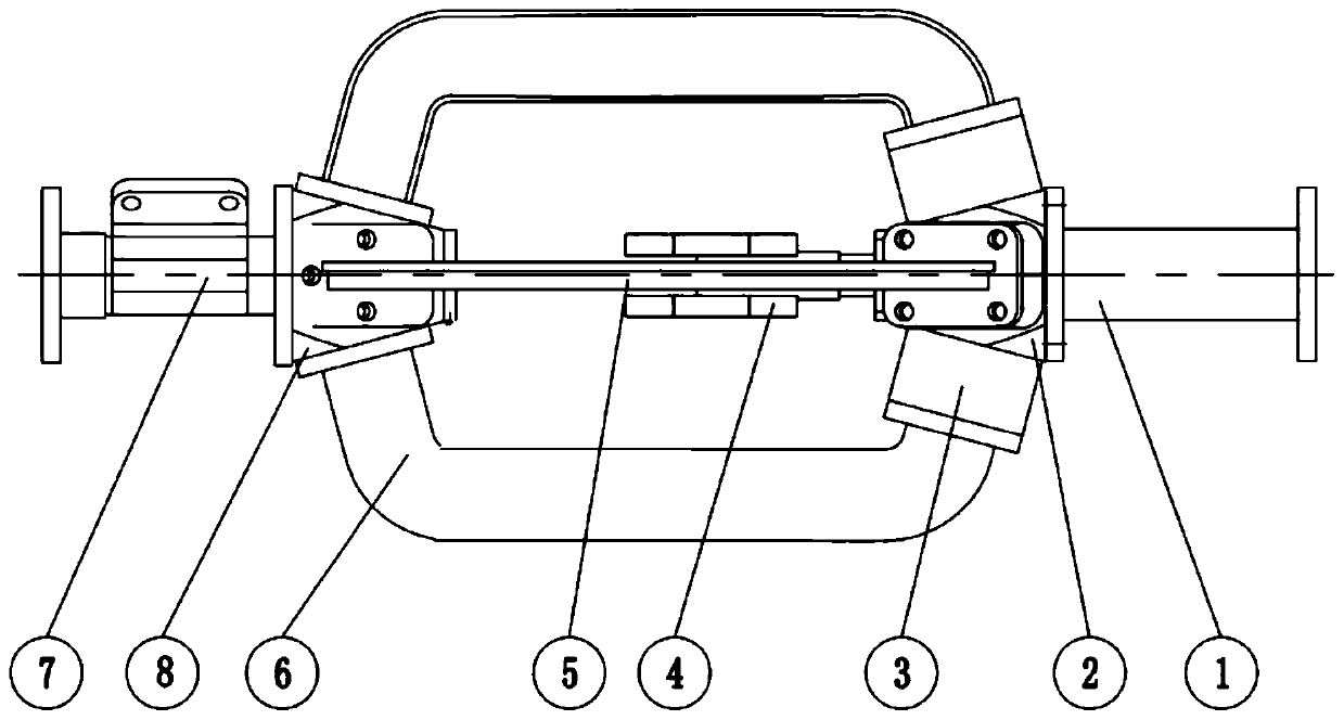 EHF frequency band microwave network device