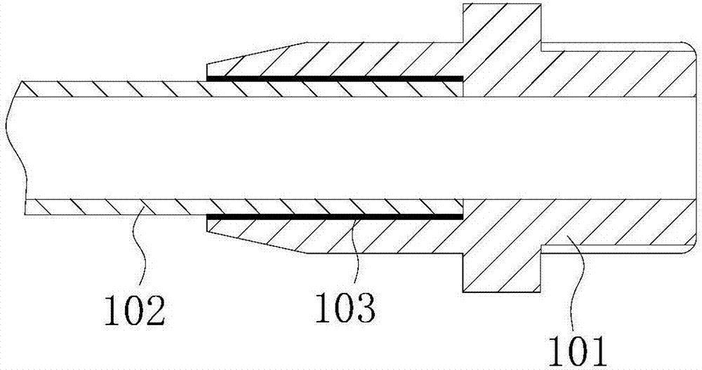 Conveying structure and mounting method thereof