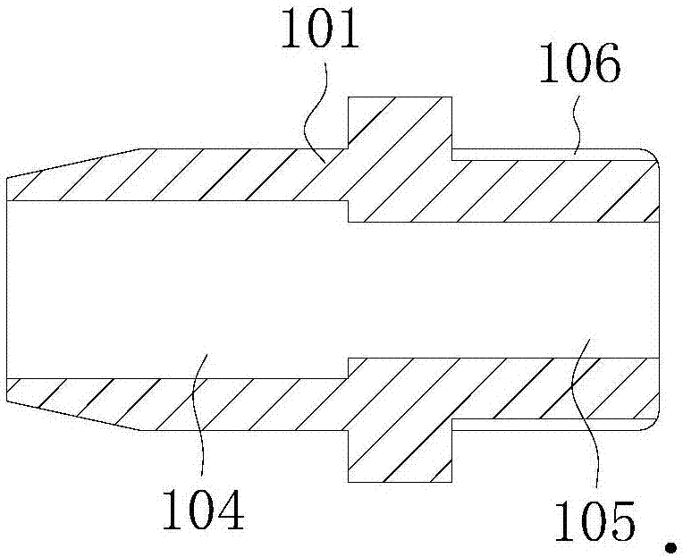 Conveying structure and mounting method thereof