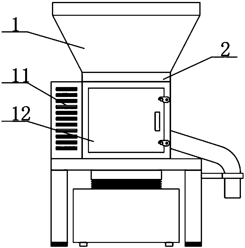 Soil crushing device