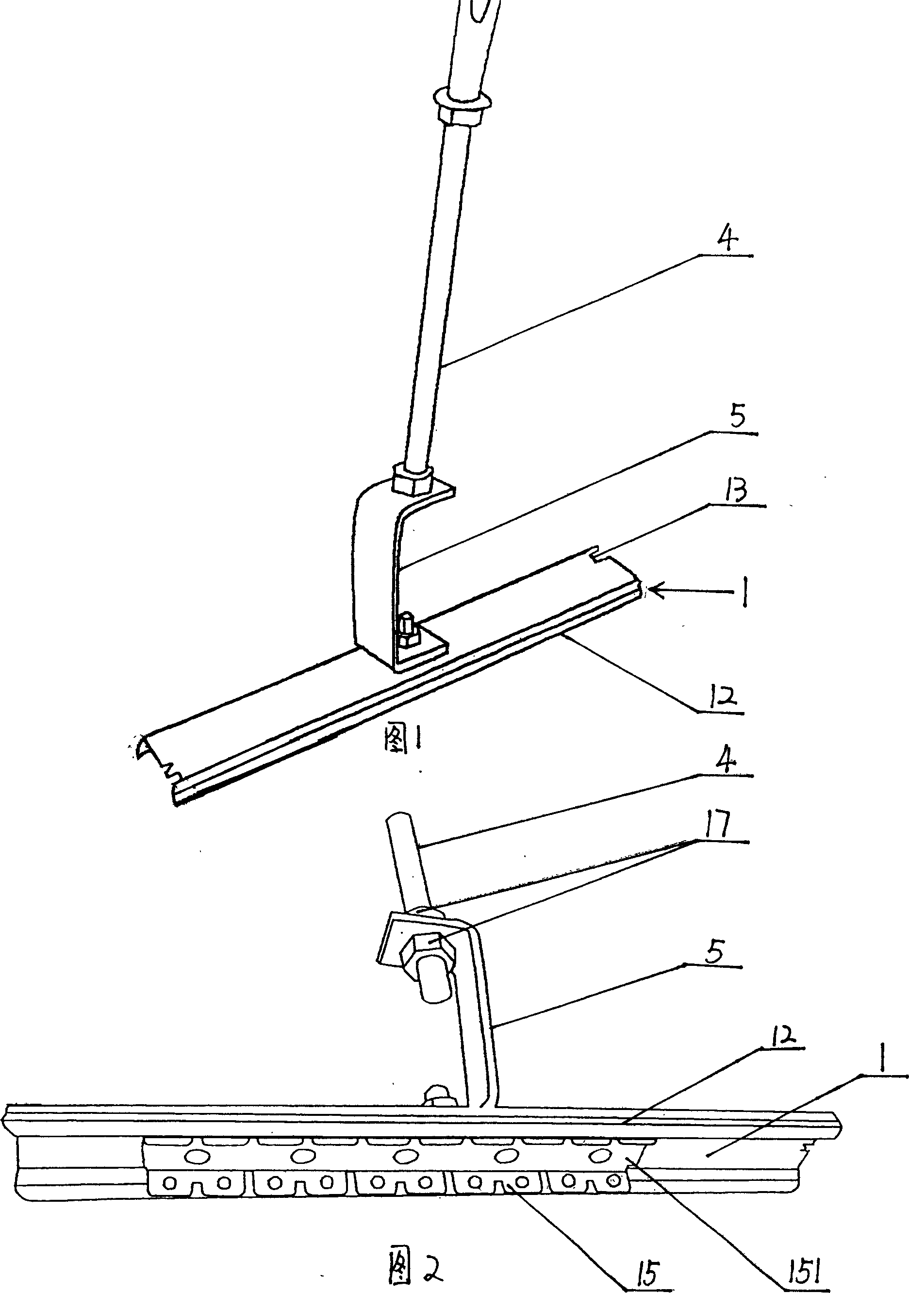 Track type moveable light steel keel