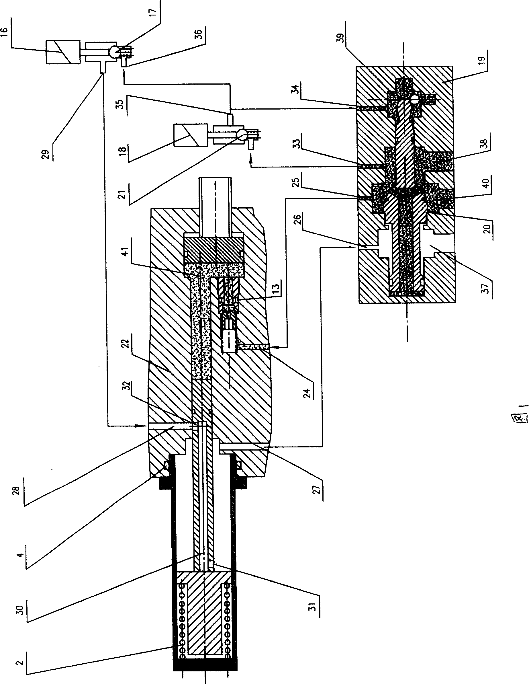 Electromagnetic hydraulic valve possessing self-defence capability