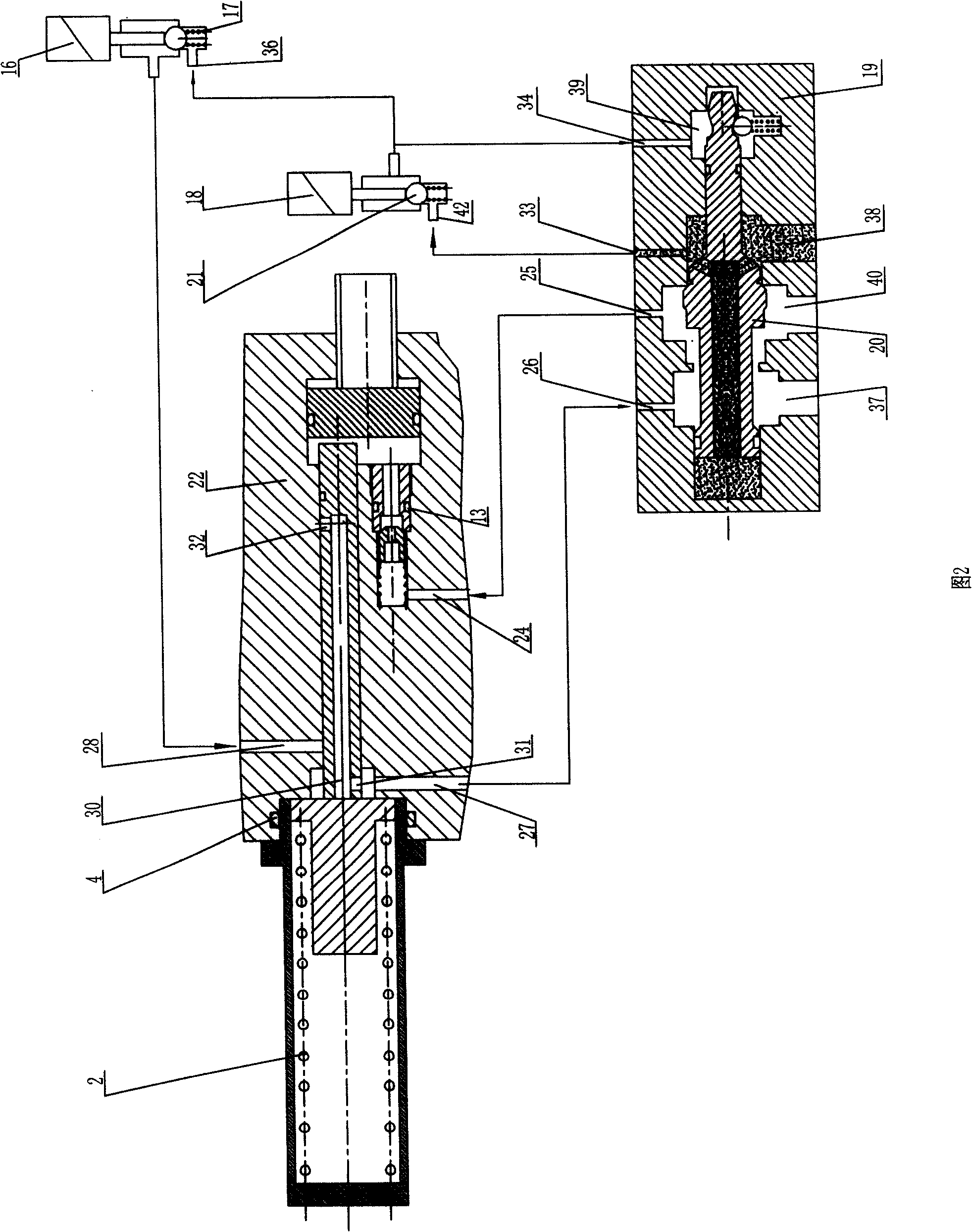 Electromagnetic hydraulic valve possessing self-defence capability