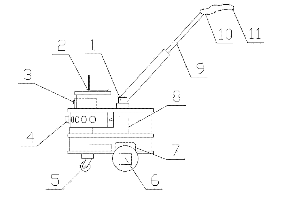 Voice blind guiding robot with multiple sensors based on radio frequency identification and route planning method