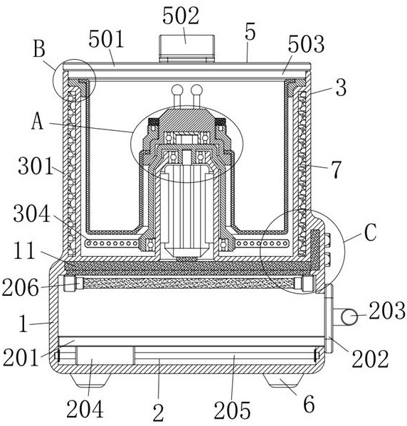 Automatic disinfection device for treatment room in emergency department