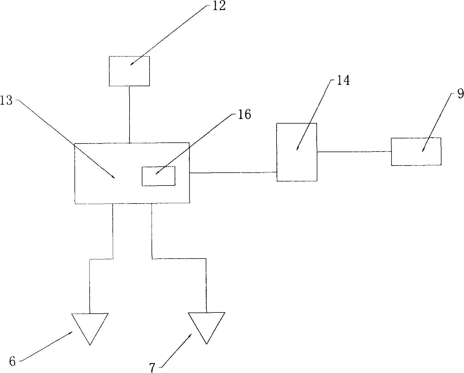 Lifting mechanism stroke control device, lifting machine and corresponding control method