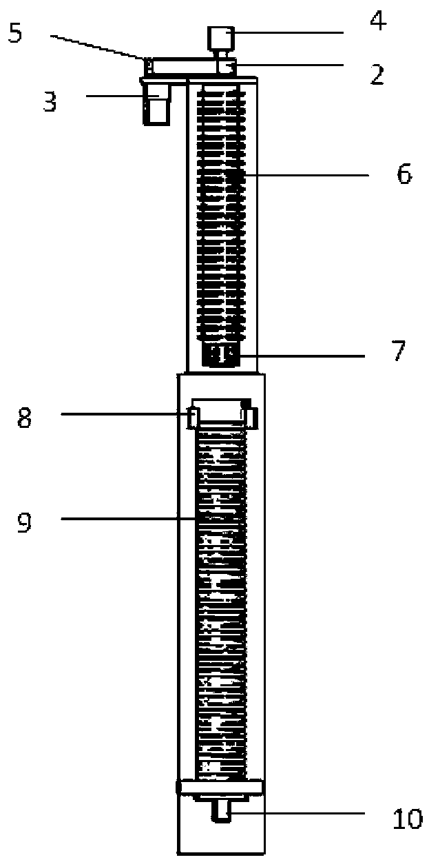 Full-automatic corrugated pipe cleaning device