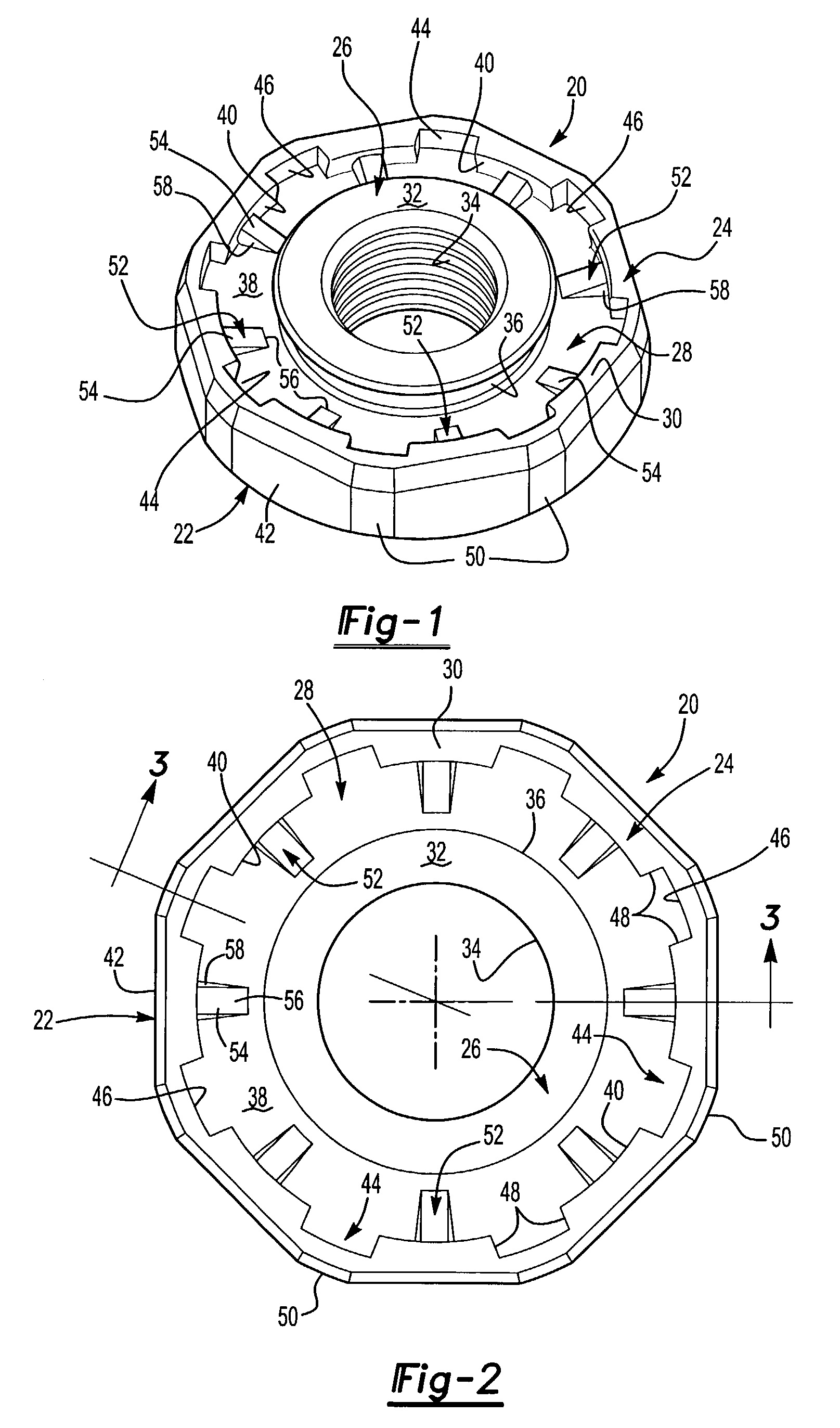 Self-attaching nut