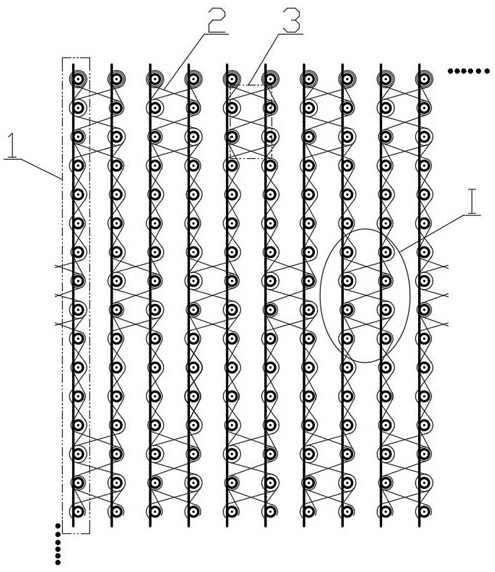 Special fishing net weaving forming process and special fishing net