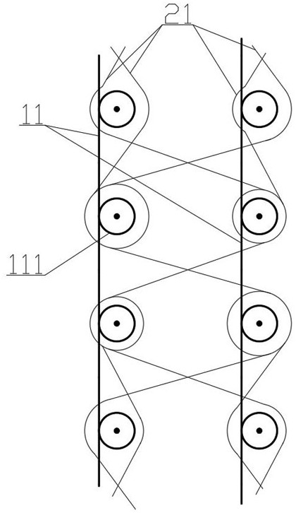 Special fishing net weaving forming process and special fishing net