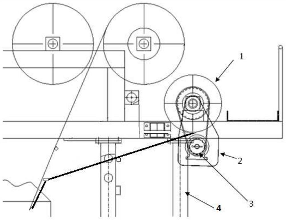 The manufacturing method of free-cut warp knitted fabric based on rsj warp knitting machine