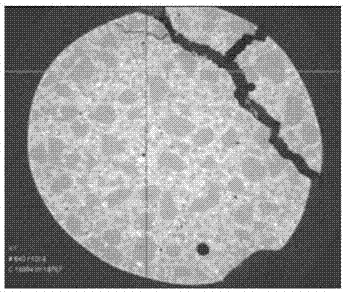 A detection method for the development of internal cracks in cement-based materials under load