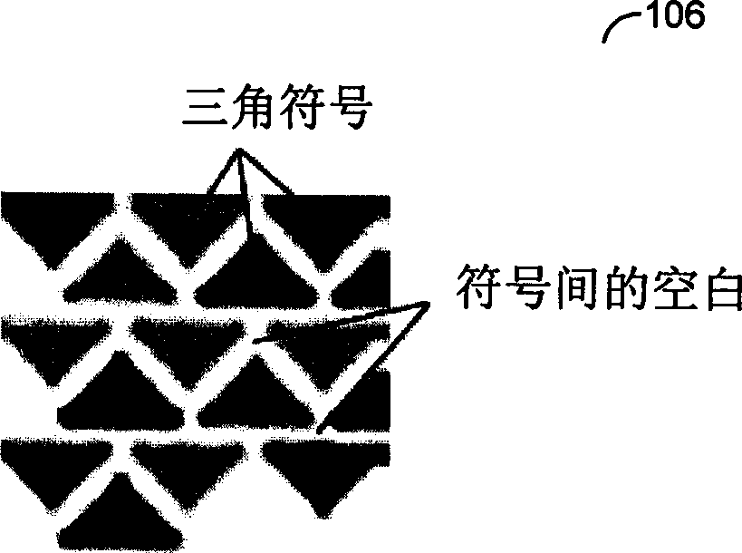 System and method for encoding high density geometric symbol set