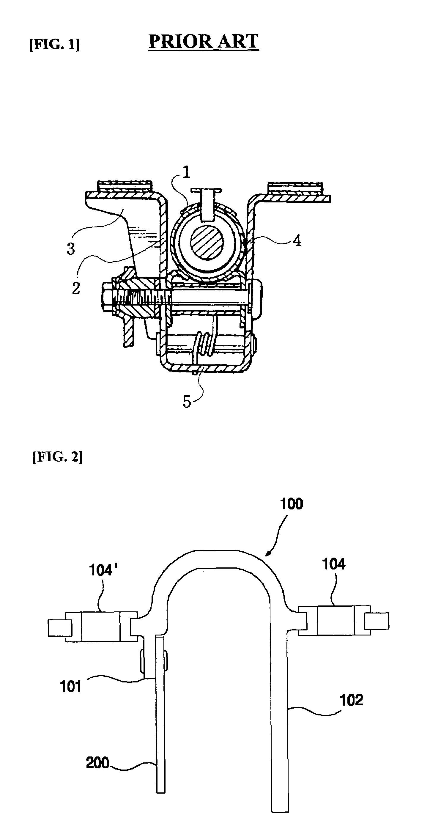 High rigid tilt device in a steering column for a vehicle