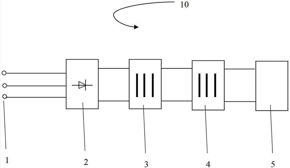 Non-contact power supply system and method for mobile device moving along track