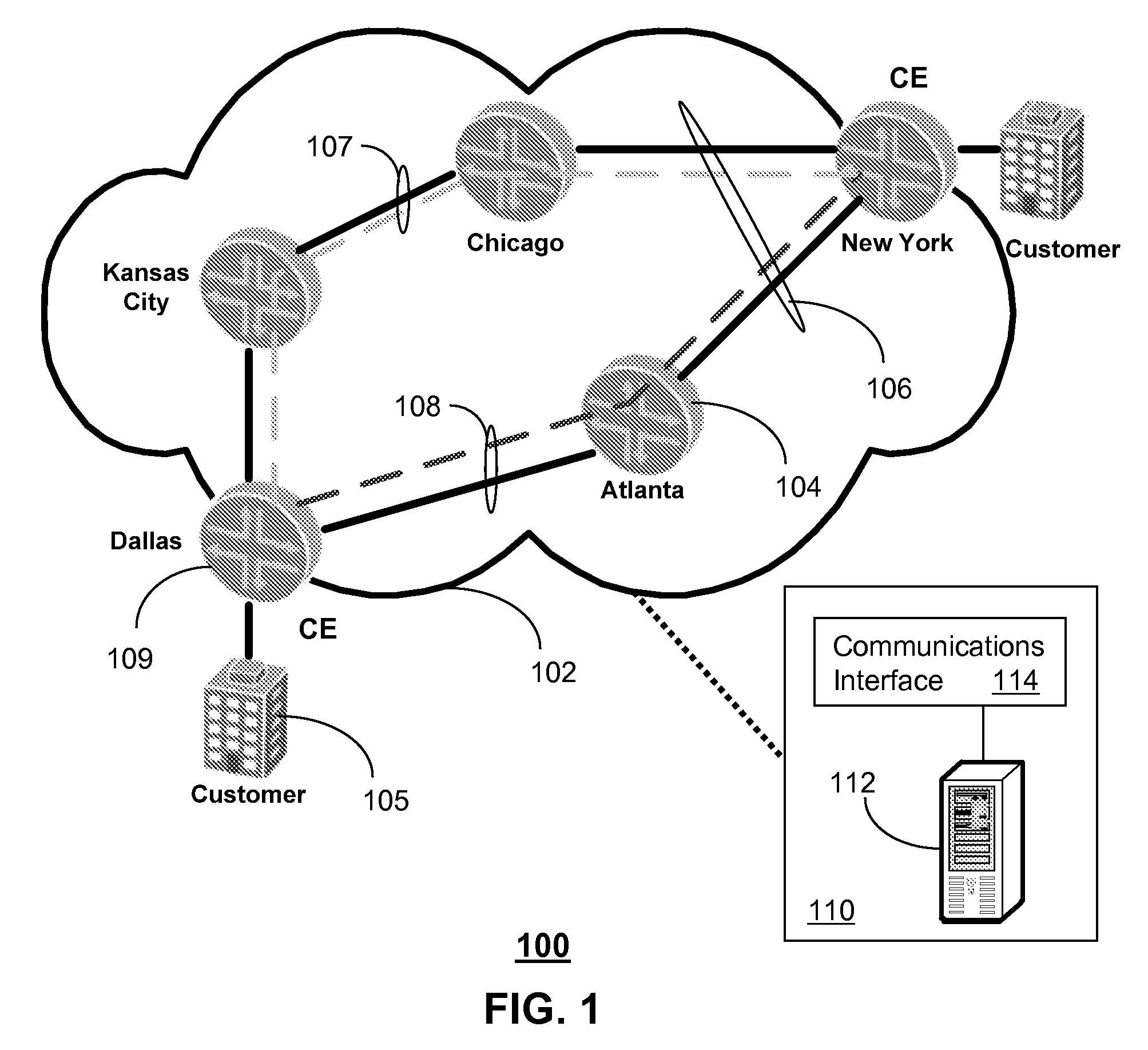 Method and apparatus for reliable communications in a packet network