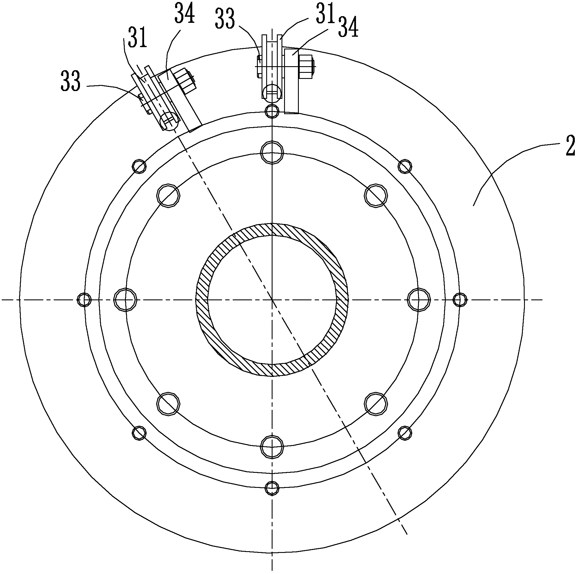 Abnormal-shaped single wire locating device for producing soft aluminum twisted wires