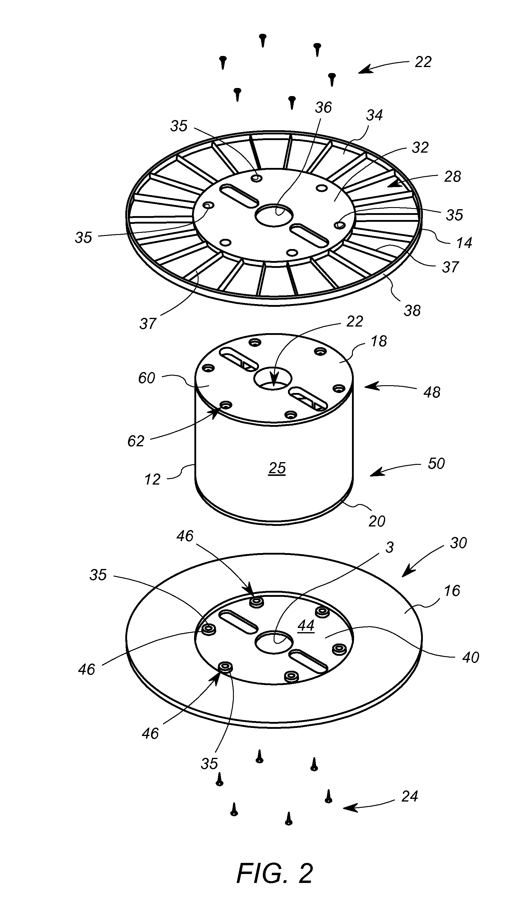 Reel apparatus having a core plug for facilitating assembly