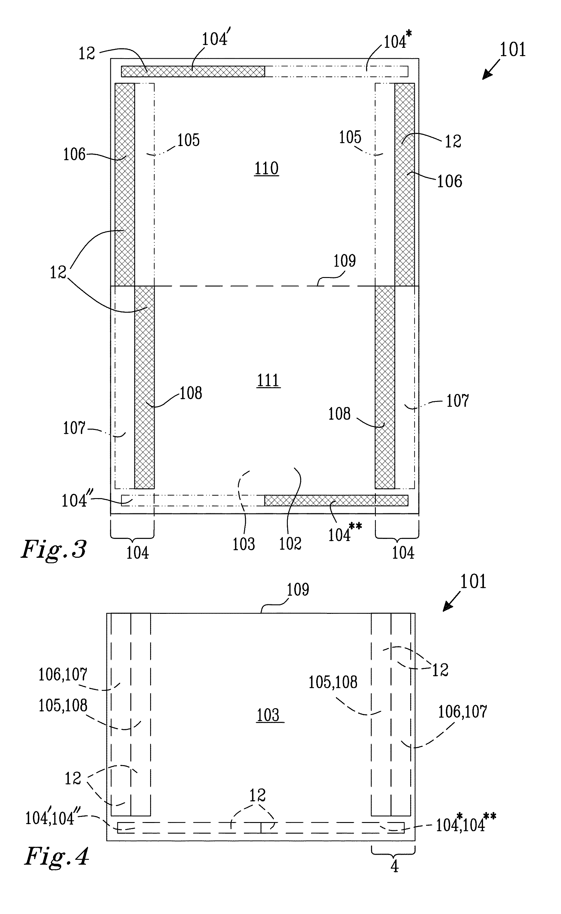 Packaging unit having improved sealing properties