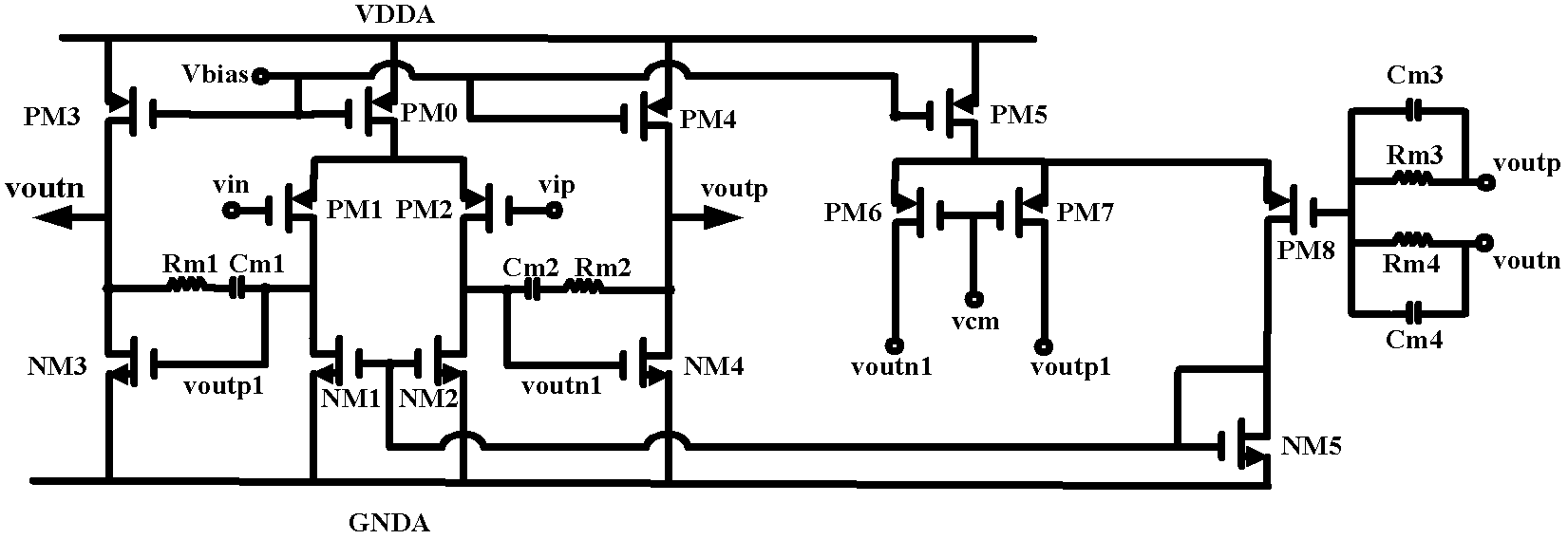 Reading circuit used for sensor