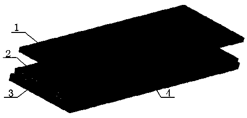 Forming process for annular carbon fiber composite material pull rod