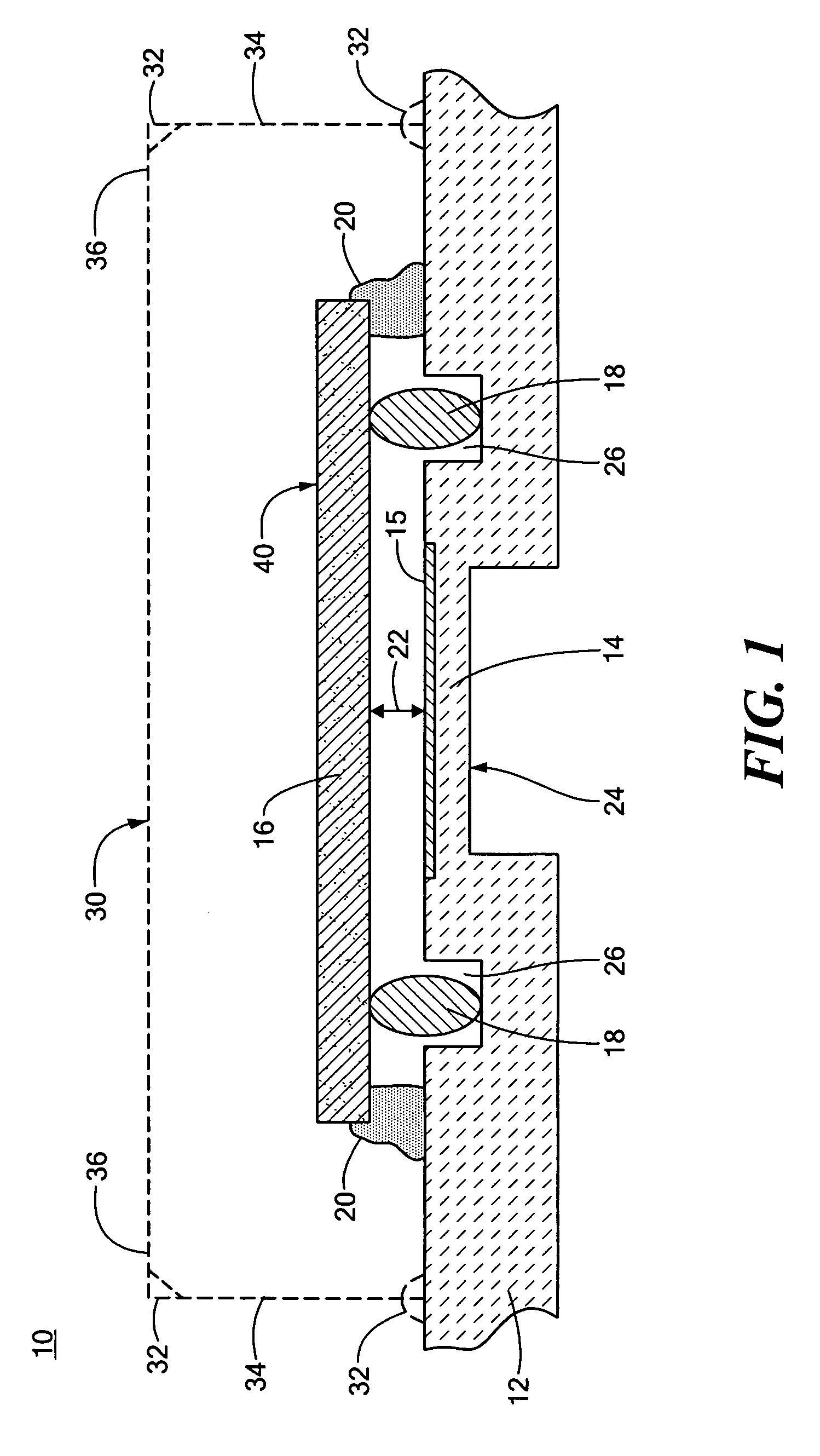 Capacitive sensor and method of fabricating