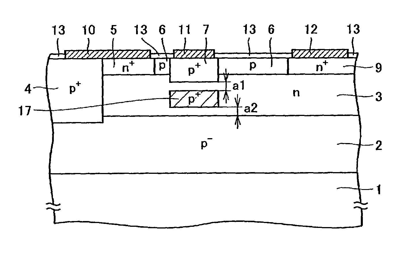 Lateral junction field-effect transistor