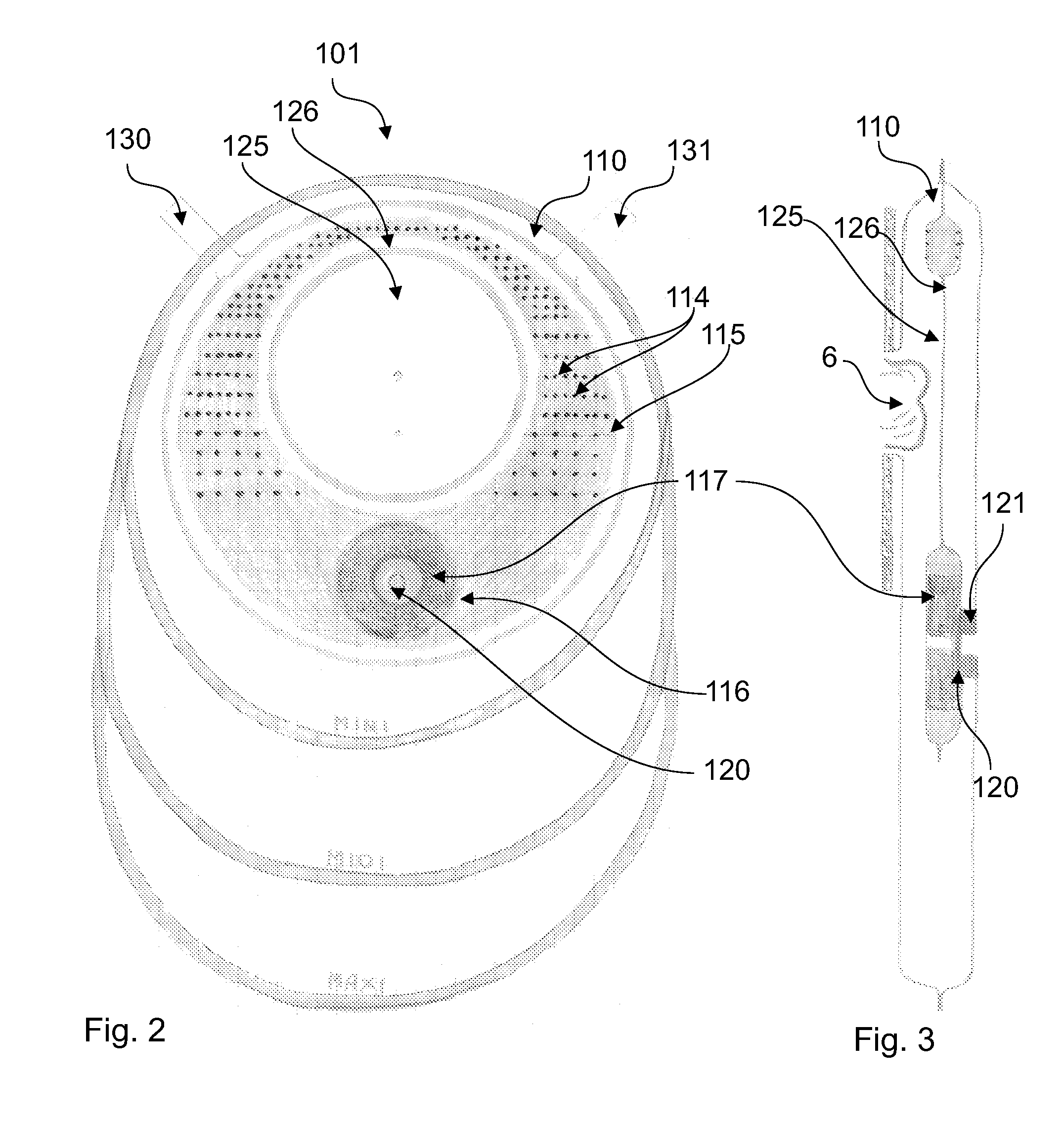 Ostomy bag with a filter construction