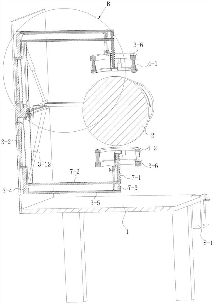 Reusable assembly type exhibition appliance