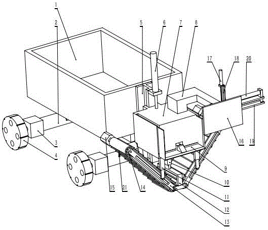 Intelligent landscape tree transplanting robot