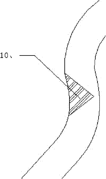 Easily-opened easily-disinfected plastic ampoule bottle