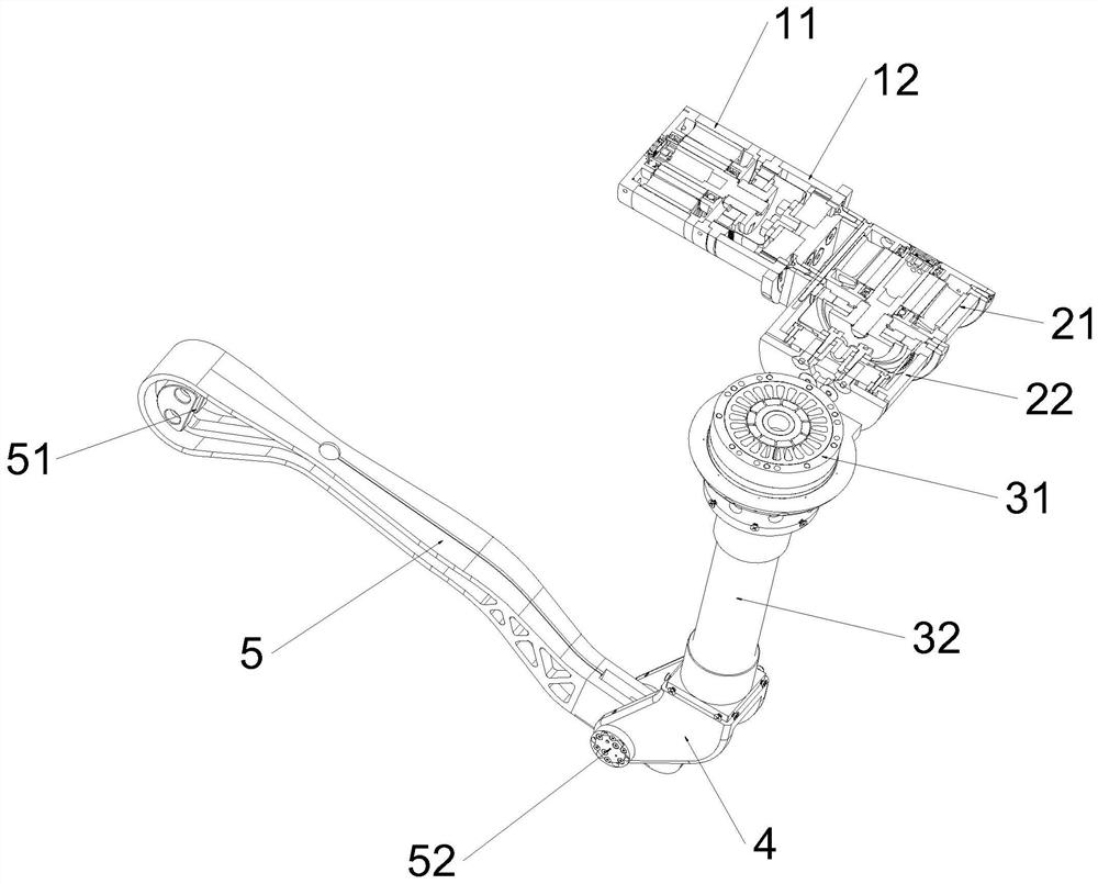 Leg assembly of multi-legged robot