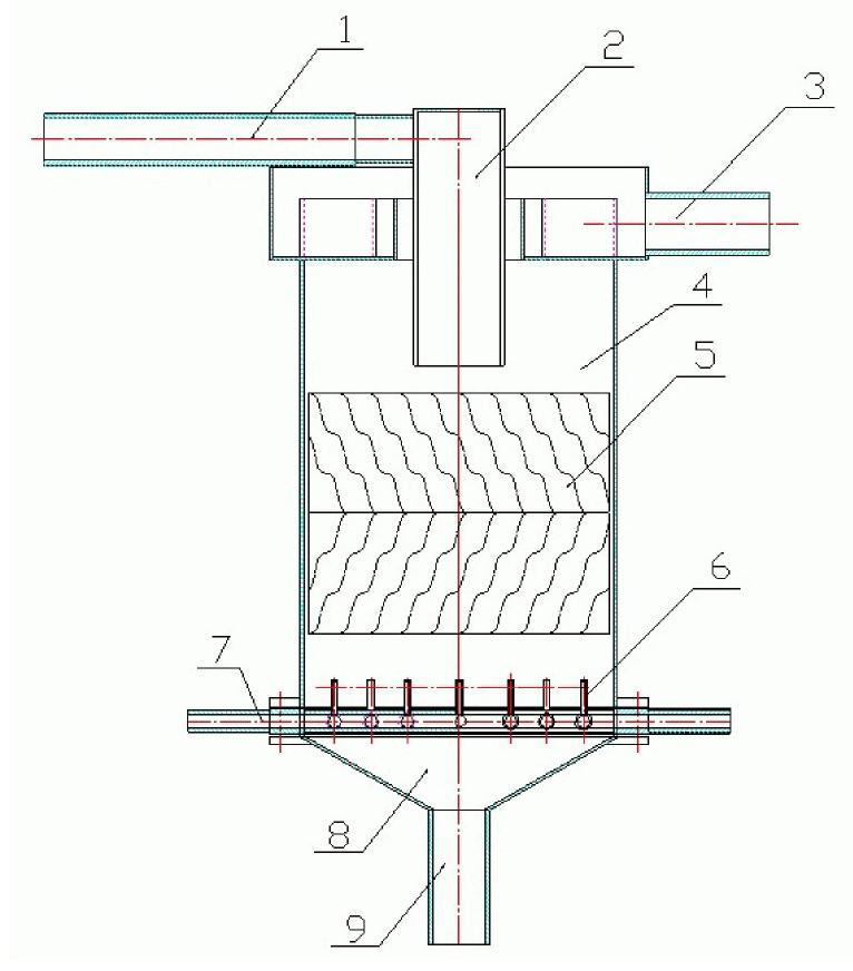 Pulse turbulence flow field fluidized mineral separator