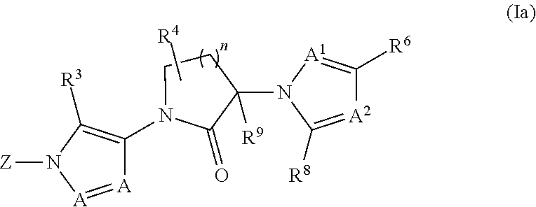 Diazole lactams