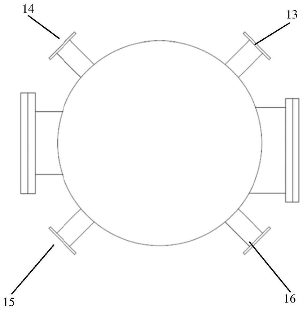 A device and method for removing adsorbed nanoscale particles on the surface of a silicon wafer