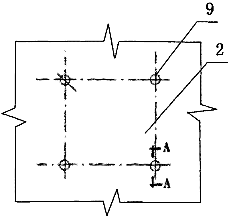 Thermal bridge dispersion type built-in thermal insulation concrete structure system