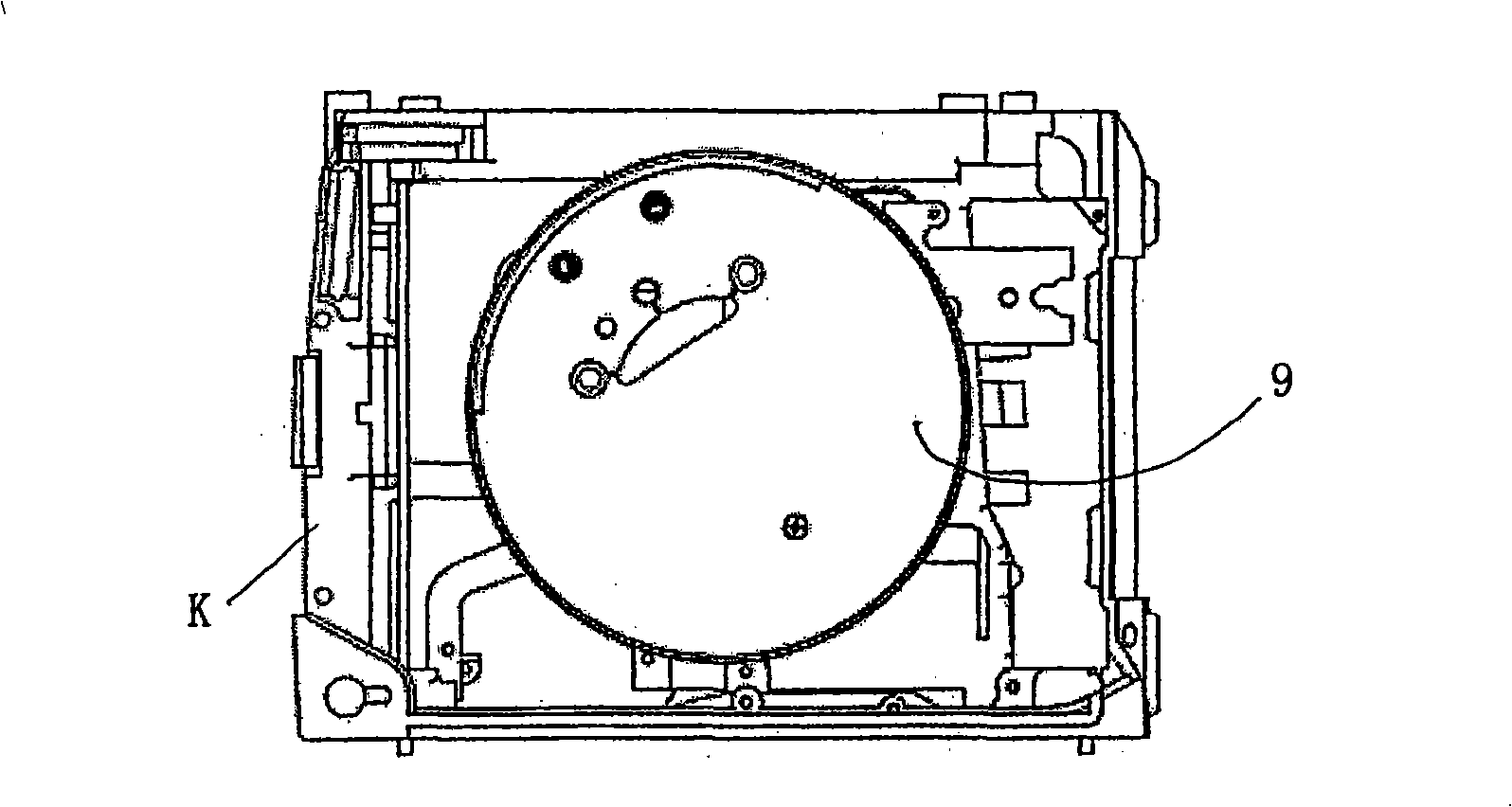 Rotatable grip for a photographic camera