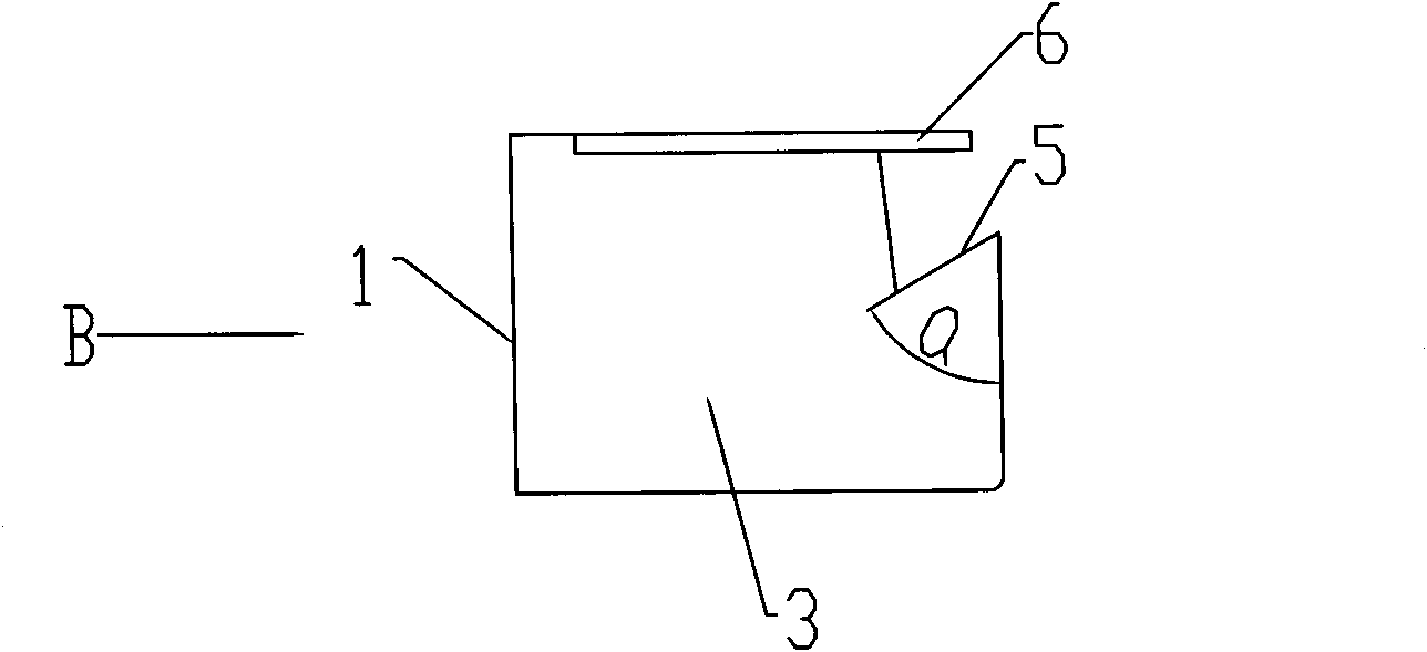 Wall hanging arm of flat-panel display