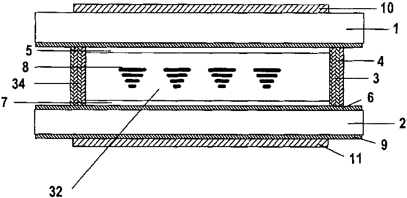 Inductive liquid crystal display key screen