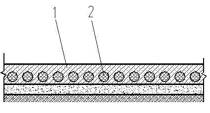 Cooling water storage box type pavement structure