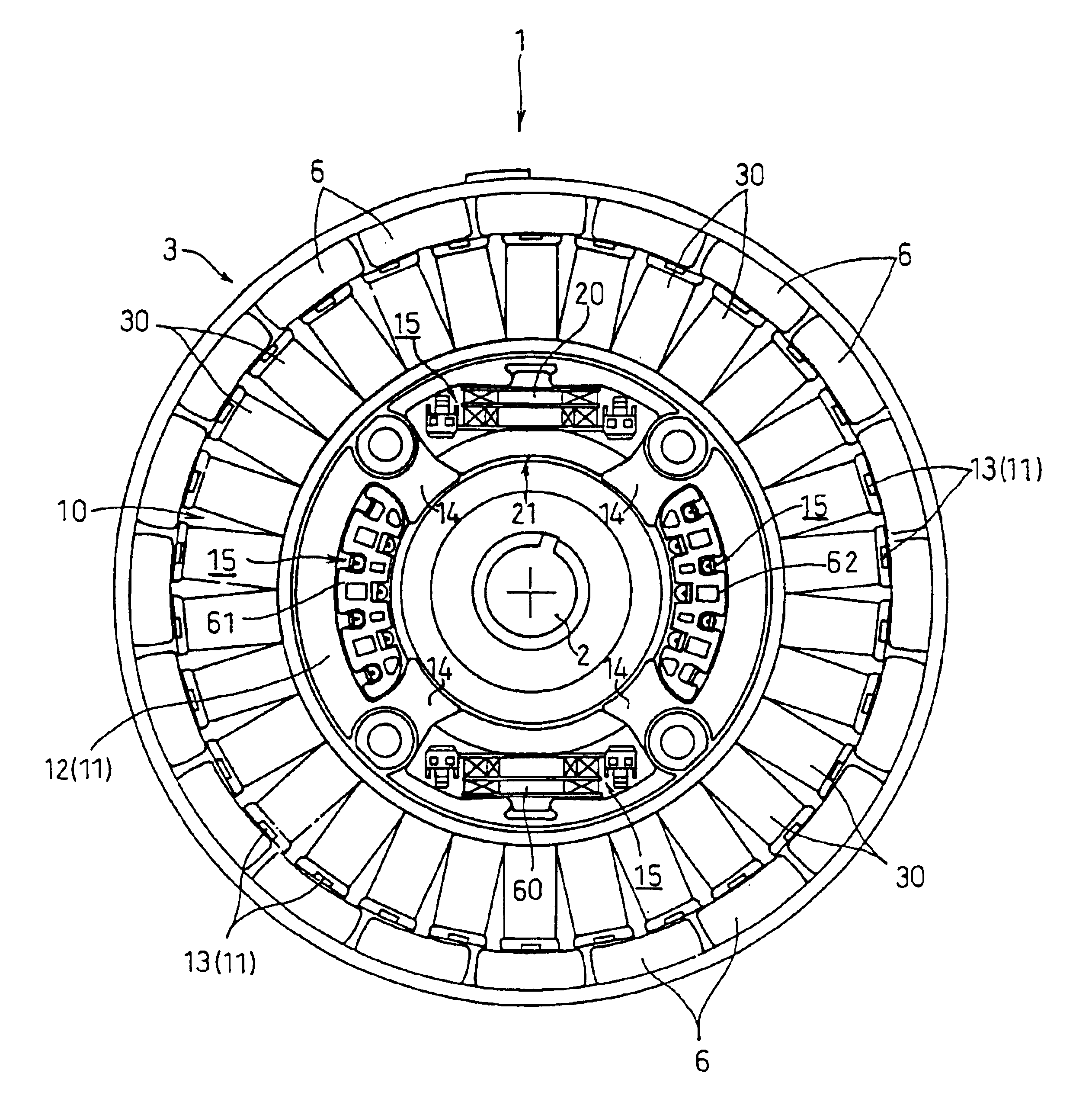 Multipolar magnetogenerator