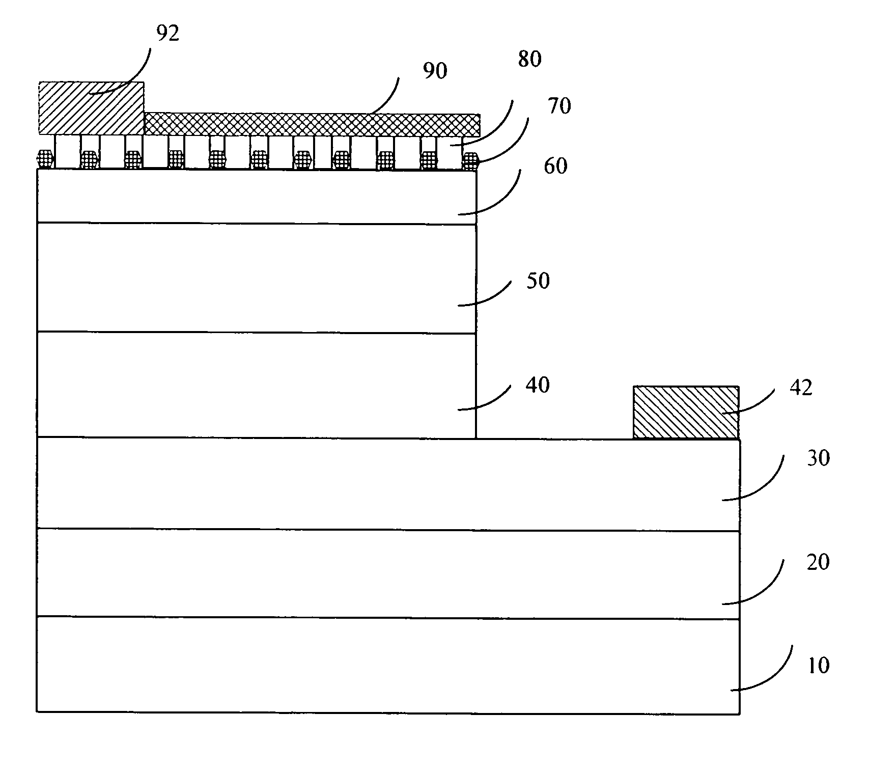 High-brightness gallium-nitride based light emitting diode structure