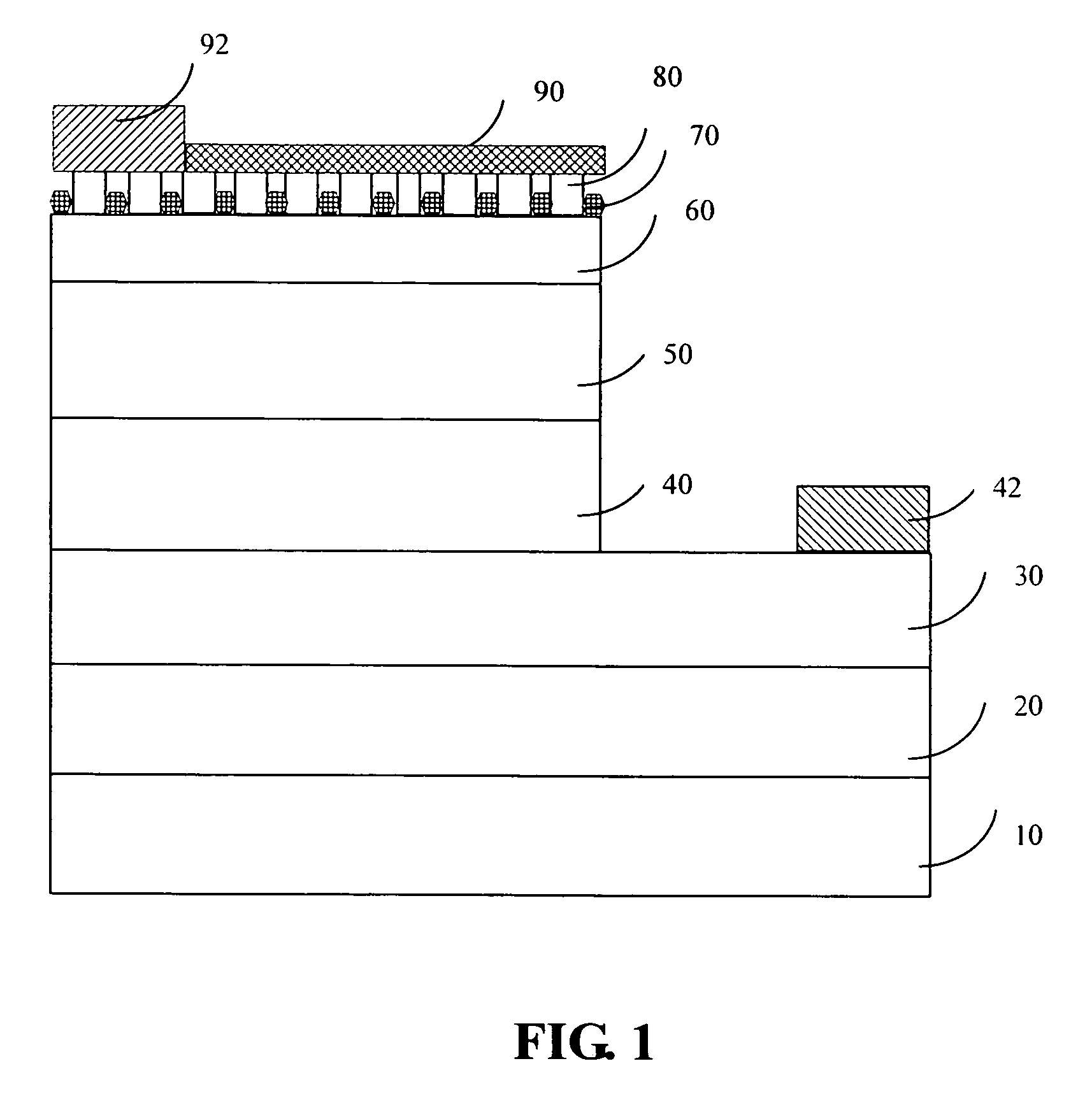 High-brightness gallium-nitride based light emitting diode structure