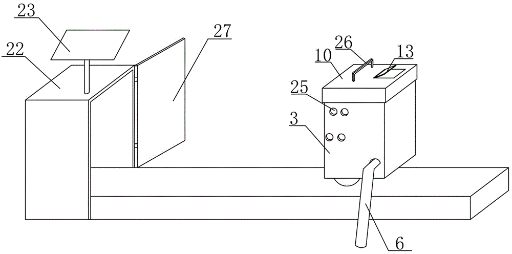 Self-propelled canal irrigation device and irrigation method for same