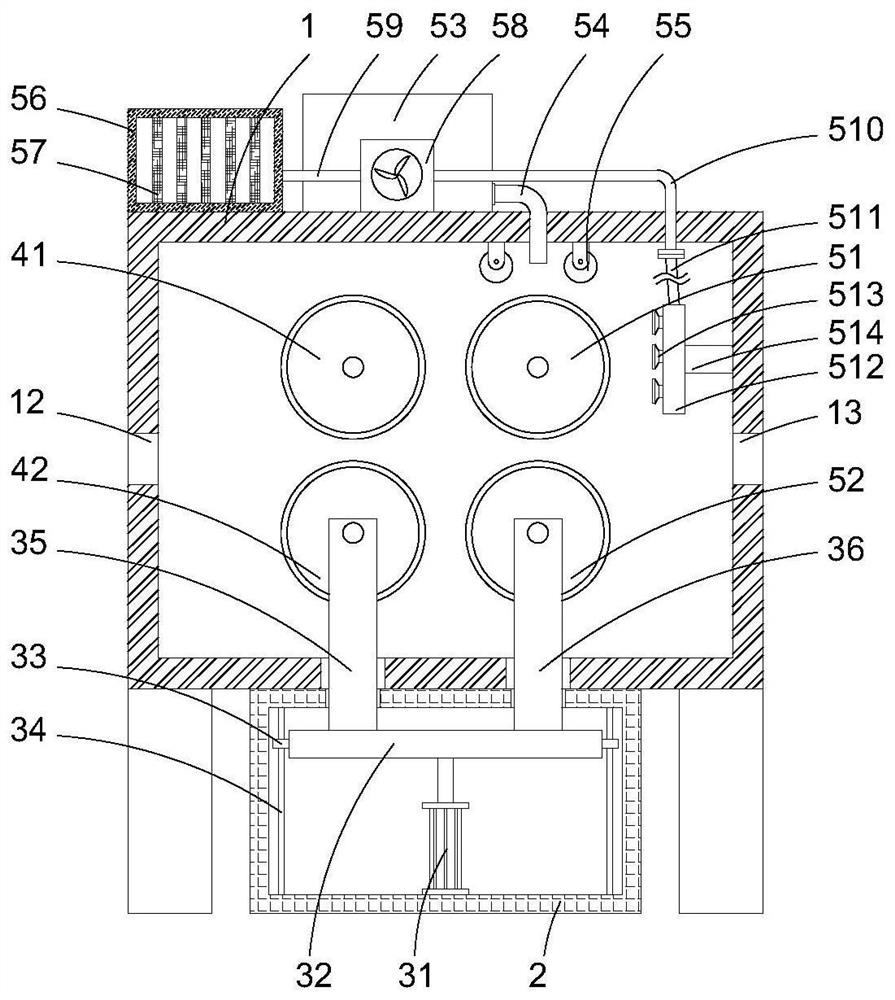 Corrugated board gluing device