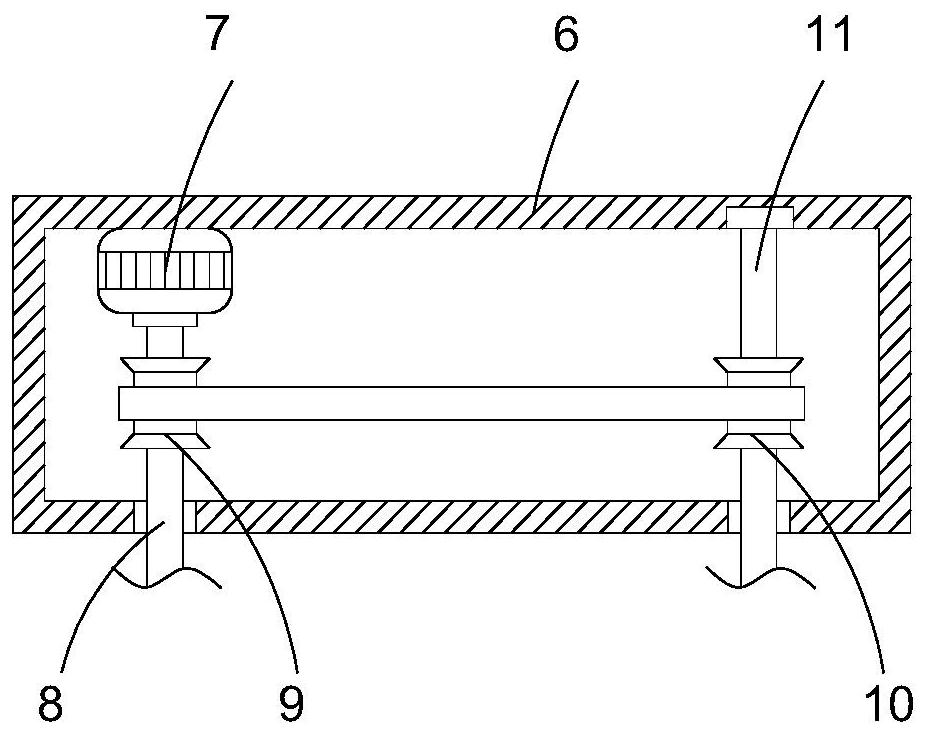 Corrugated board gluing device