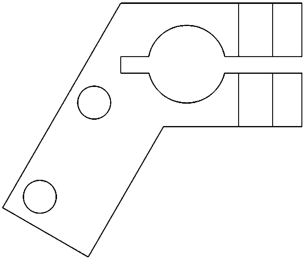 Special fixture applied to aluminum thick film resistivity method vacuum evaporation device